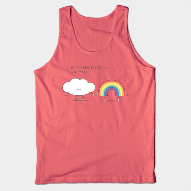 Rainbow connection Tank Top by milkyprint